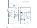 Detailed floor plan showcasing the layout of this 4-bedroom, 2.5-bath home at 817 James J Freeland Memorial Dr, Hillsborough, NC 27278