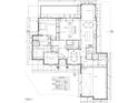 Detailed floor plan for the Main Level featuring a large kitchen, great room, and primary bedroom suite at 23106 Umstead, Chapel Hill, NC 27517