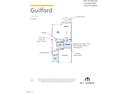 First floor plan featuring a kitchen, Gathering room, mudroom, and 2-car garage at 2419 Picual Way # 16, New Hill, NC 27562