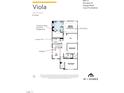 A second-floor layout includes the owner's bedroom, two additional bedrooms, and a laundry room at 2415 Picual Way # 17, New Hill, NC 27562