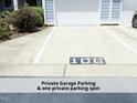 Private garage and dedicated parking space for convenient and secure parking at 511 Hillsborough St # Bldg B 106, Chapel Hill, NC 27514