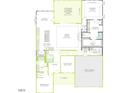Detailed floor plan showcasing the layout of the home, including the great room and primary suite at 36 Firefly Ln, Fuquay Varina, NC 27526
