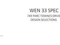 Community address sign showing 749 Parc Townes Drive for easy navigation to the location at 749 Parc Townes Dr # 33, Wendell, NC 27591