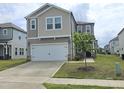 Well-maintained two-story home with a spacious two-car garage at 112 Wilbur Lake Dr, Fuquay Varina, NC 27526