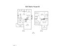 Detailed floor plan showcasing the layout of this spacious home with its room dimensions at 824 Stanly House St, Wake Forest, NC 27587