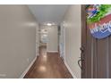 Welcoming entryway with hardwood floors and views into other rooms at 4140 Willow Haven Ct, Raleigh, NC 27616