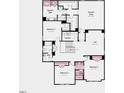 Second-floor layout featuring bedrooms, owner's suite, laundry, and loft at 124 Seagraves Creek Ln, Holly Springs, NC 27540
