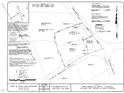 Land survey showing property lines, easements, and adjacent roads at 4254 Bowmantown Rd, Roxboro, NC 27574