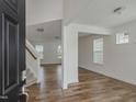 Bright and airy living space with hardwood floors, modern finishes, and ample natural light at 239 Faith Avenue, Sanford, NC 27330