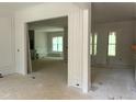 Spacious interior view of a new home with custom moldings and an open floor plan at 72 Hazelwood, Pittsboro, NC 27312