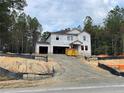 View of construction site; home is in the framing stage at 6298 Swanns Station Rd, Sanford, NC 27332