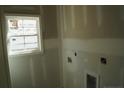 Unfinished laundry room with plumbing and window at 123 Nectar Ln, Bunnlevel, NC 28323