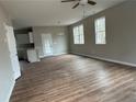 Spacious living room with hardwood floors and lots of natural light at 772 Roberts Rd, Sanford, NC 27332