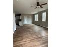 Spacious living room with hardwood floors and lots of natural light at 772 Roberts Rd, Sanford, NC 27332