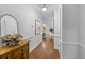 Bright and spacious entryway with hardwood floors at 310 Gallery Dr # 201, Spring Lake, NC 28390