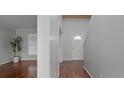 Bright and airy entryway with hardwood floors at 511 Providence Hall Dr, Sanford, NC 27330