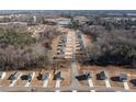 Aerial view of a new neighborhood development at 216 Barnsley Rd, Angier, NC 27501