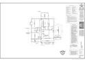 Blueprint of the second floor showing the layout of the various rooms and their dimensions at 22 Peach Orchard (Lot 1) Ln, Lillington, NC 27546