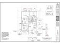 First floor plan displaying the layout, dimensions, and room placements for potential home buyers at 62 Peach Orchard (Lot 3) Ln, Lillington, NC 27546