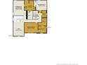 Second floor plan featuring owner's bedroom, loft and bedrooms 2 and 4 at 5526 Swanns Station Road Rd, Sanford, NC 27332