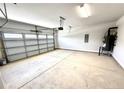Two car garage providing ample space for parking and storage at 119 Southern Estates Dr, Sanford, NC 27330