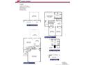 Floor plan showcasing the layout of the home's bedrooms, bathrooms, living spaces and covered patio at 316 Bishop Ln, Sanford, NC 27330