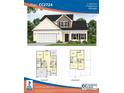 Floor plan CC2724 featuring 4 bedrooms, 2.5 bathrooms and 2724 square feet at 317 Harborwood St, Lillington, NC 27546