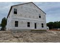 This property boasts a well-constructed foundation and a walkout door for easy access at 53 Horse Trot Ln, Sanford, NC 27332