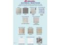 Showcasing the material selections for the interior of the home, including walls, cabinets, countertops, and flooring at 193 Falls Of The Cape Dr, Lillington, NC 27546