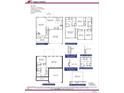 Detailed floor plan showcasing the layout of this 4 bedroom, 2.5 bath home at 203 Lake Edge Dr, Lillington, NC 27546