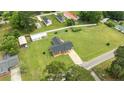 Aerial view of property featuring a large yard with ample space at 209 4Th St, Erwin, NC 28339