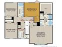 Second floor layout features four bedrooms including the Primary suite with a walk-in closet and bathroom at 178 Steeple Ridge, Cameron, NC 28326