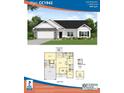 CC1942 3 bed, 2 bath floor plan at 211 Uwharrie Way, Sanford, NC 27330