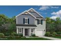 Charming two-story new construction home with stylish architectural details and a welcoming facade at 41 Horse Trot Ln, Sanford, NC 27332