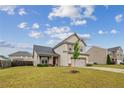 Attractive two-story home with a well-manicured lawn and a welcoming facade at 110 Summerseat Way, Bunnlevel, NC 28323