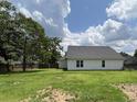 Expansive backyard with lush green grass, providing ample space for outdoor activities at 45 Nordica Ct, Linden, NC 28356