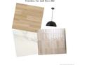 Samples of flooring, tile and lighting finishes at 298 Dove Rd, Cameron, NC 28326