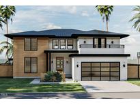 Two-story modern home with wood siding, dark trim, and attached garage at 3801 Peaceful Creek Trl, Zebulon, NC 27597