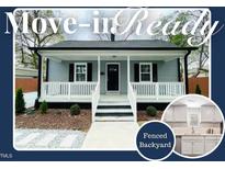 Charming home features a classic front porch, fresh landscaping, and a welcoming exterior at 1003 W Anderson St, Selma, NC 27576
