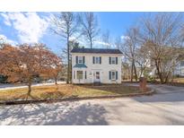 Two-story house with white siding, landscaping, and a driveway at 3701 E Jameson Rd, Raleigh, NC 27604