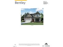 Two-story home with a charming front porch and attached garage at 2416 Englemann Dr # 113, Apex, NC 27502