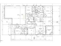 Two-story home floor plan showcasing a spacious layout with multiple bedrooms, bathrooms and an open living area at 39 Grading Stick Ct, Angier, NC 27501