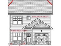 Charming two-story home with horizontal siding and a welcoming front entrance at 4198 Darroch Rd, Lillington, NC 27546