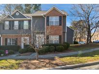 Brick front exterior of charming townhome at 4407 Still Pines Dr, Raleigh, NC 27613