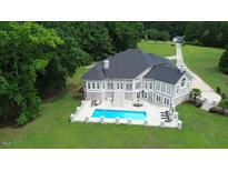 Luxury home with pool and private dock on waterfront property at 5891 Baker Ln, Rocky Mount, NC 27803
