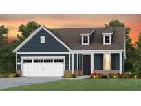 Charming craftsman style home with a two-car garage and landscaped yard at 334 Arcadius Dr, Clayton, NC 27520