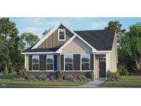 Attractive craftsman style home with neutral siding and landscaping at 1320 White Verona Way, Knightdale, NC 27545