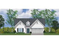 Charming single-Gathering home featuring a classic design, attached garage, and a well-manicured lawn at 2732 Lacy Holt Rd, Graham, NC 27253