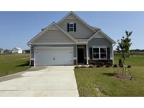 Charming single-Gathering home with a well-manicured lawn and a two-car garage at 73 E Victory View Ter, Smithfield, NC 27577