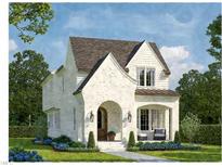 Charming two-story home with brick and white siding, arched entry, and well-manicured lawn at 1608 Scales St, Raleigh, NC 27608